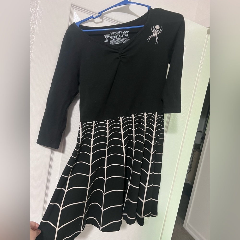 Kreeperville brand medium spiderweb dress!